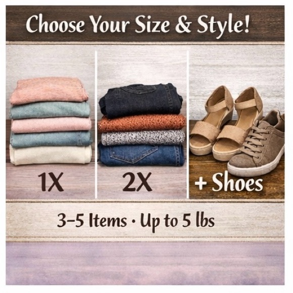 Plus Size Styled Mystery Box 1X or 2X - Picture 2 of 4